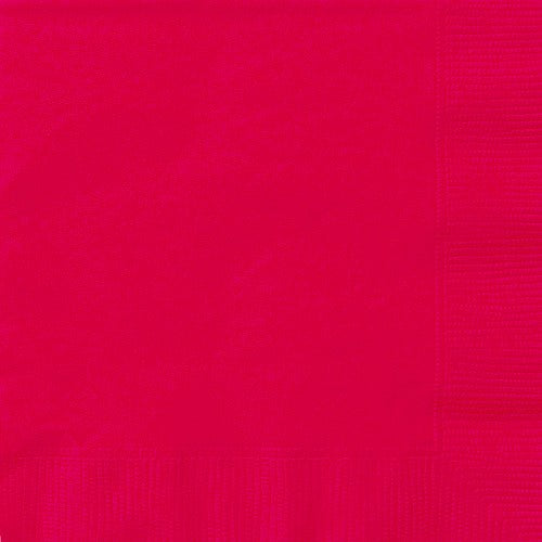 20pk Small Red Napkins